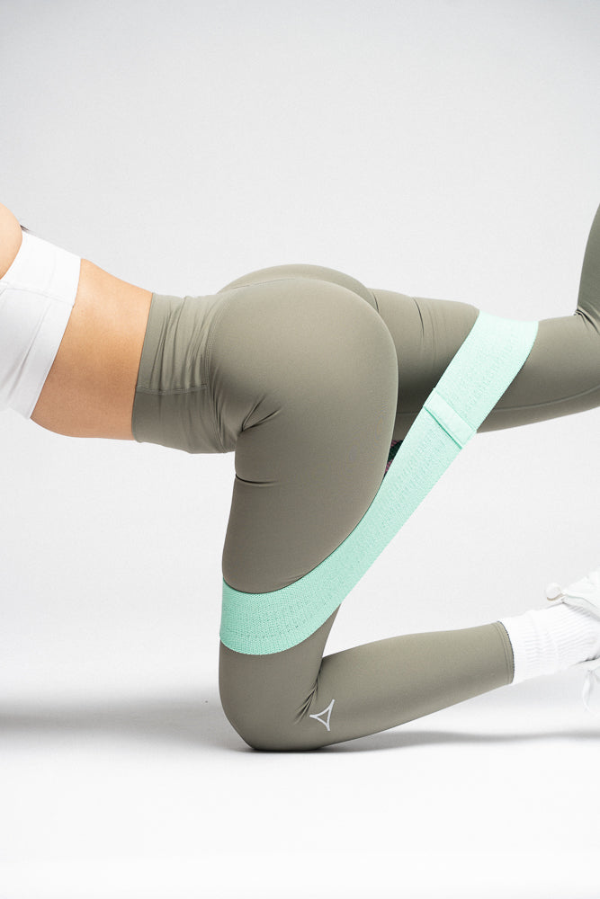 High - Waist Leggings (Moss Green)