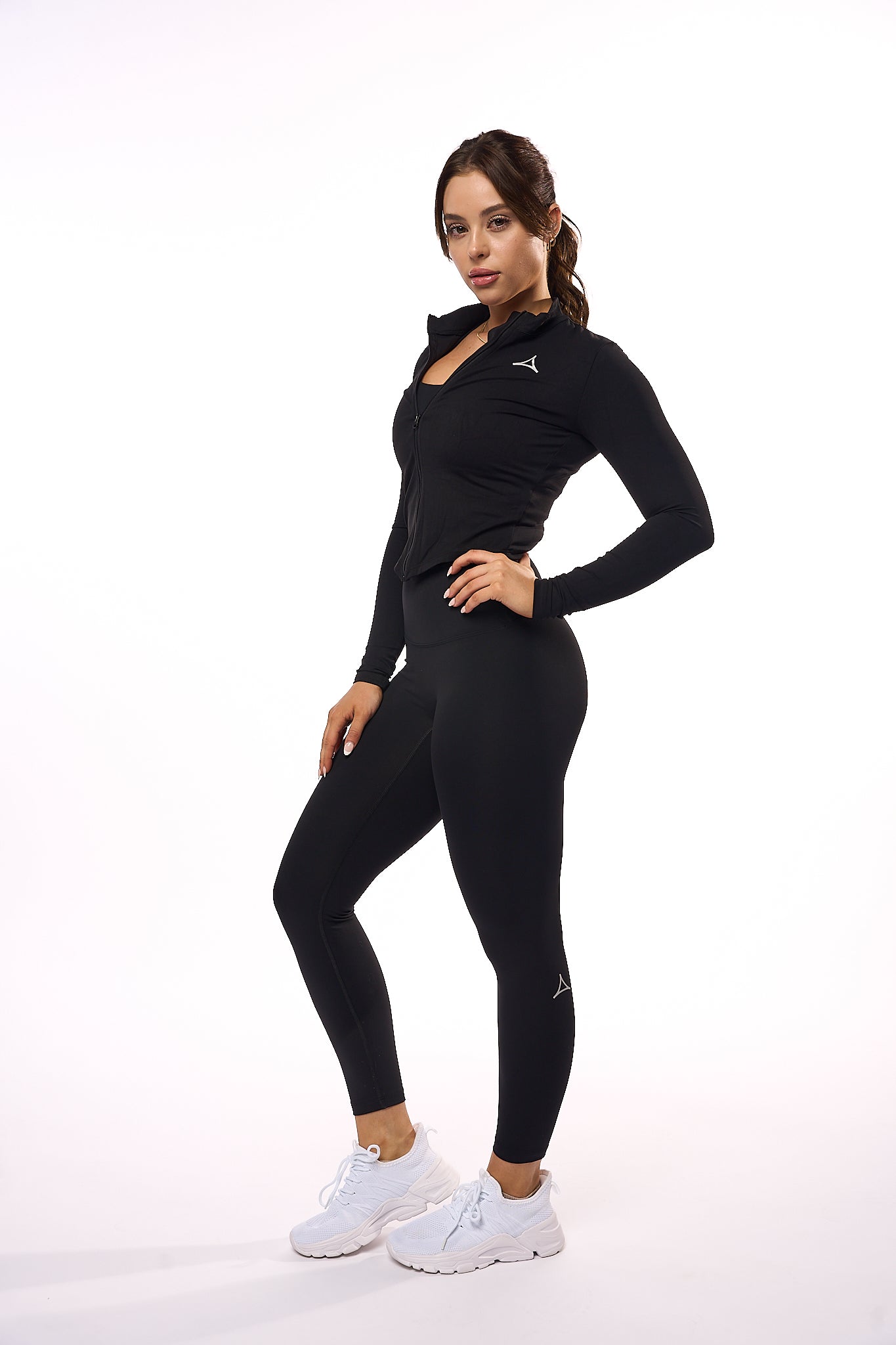 Aura Empowered "HIgh Waist" Leggings - Black